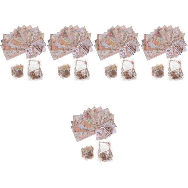 5 Sets von Scrapbooking Supplies Journal DIY Kit Journals Planer Papieraufkleber