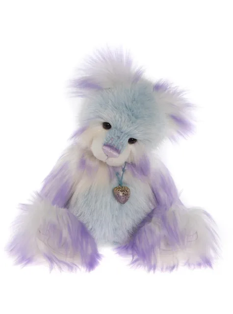 Charlie Bears 2023 Destiny Collectable Teddy Bear Purple Plush Toy
