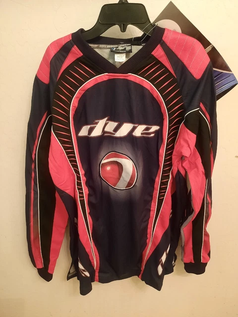 Maillot Paintball Dye Core Division C6 Rouge/noir Manches Longues Adulte XS
