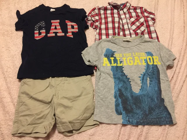 Abiti estivi ragazzi età 4 anni Gap Zara Next