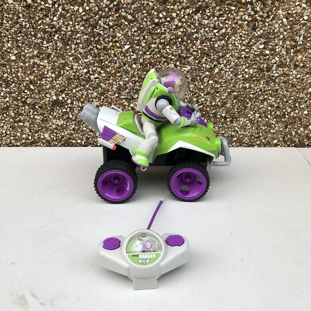 DISNEY PIXAR BUZZ Lightyear Toy Story Remote Control Car Working £19.