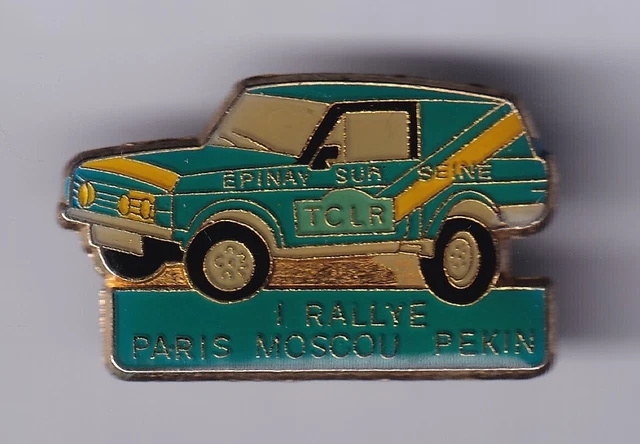 RARE PINS PIN'S .. AUTO CAR RALLYE PARIS DAKAR 4X4 CAMION TRUCK PERLINI