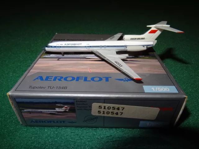 Herpa Wings 1:500 Aeroflot TU-154B CCCP-85390 510547 NG