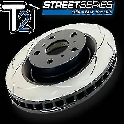 2x DBA Street T2 SLOTTED ROTOR KP FIT 370Z 08-> R PAIR