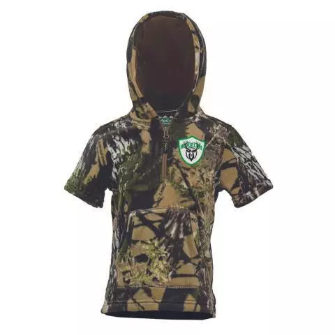 Ridgeline Kids Little Weapon Hoodie Buffalo Camo (2 Year Old)  - RLKHDLWSX-02