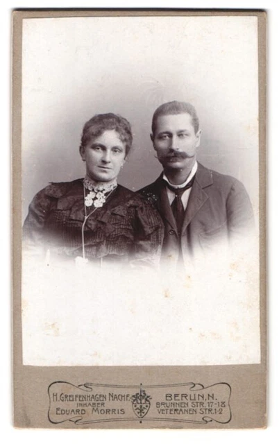 Fotografie H. Greifenhagen Nachf., Berlin, Brunnenstraße 17-18, Eheleute Brigge