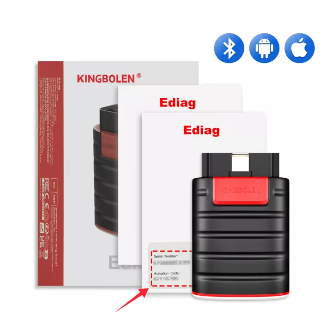 KINGBOLEN Ediag Bidirectional Full Software Free OBD2 Scanner Diagnostic Tool