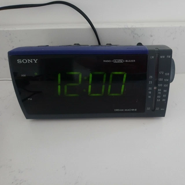 Radio Sony ICF-490L Portable – 3 Bandes FM/MW/LW – Noir – Occasion Bon état