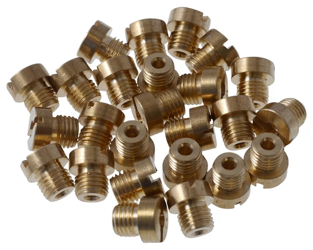 25x jet principal 55-115 M6 pour carburateurs Dellorto & Mikuni