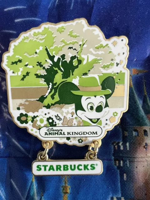 2021 Starbucks Walt Disney World WDW 50th Anniversary Pin Mickey Animal Kingdom