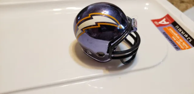 San Diego Chargers  #407 Chrome Pocket Pro Football Helmet Riddell Nfl