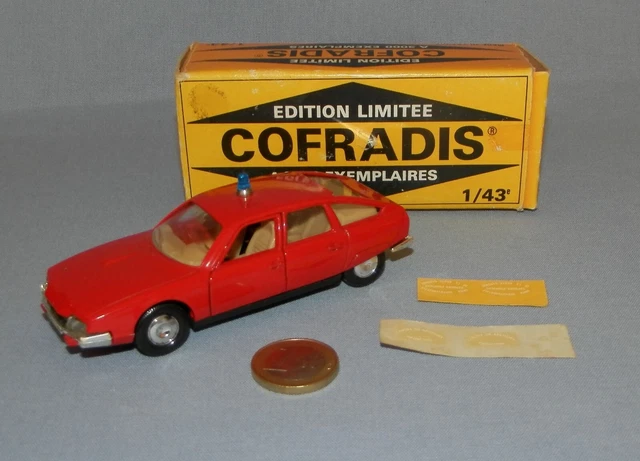 Cofradis Citroën CX Pompiers 1/43 - Modèle Neuf échelle 1/43