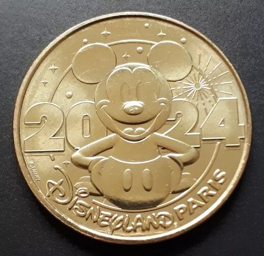 MONNAIE DE PARIS Disneyland 2024 Millésime Disney Mickey Jeton MDP Médaille EUR 9,90 PicClick IT