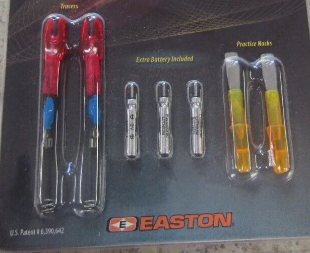 Tracer Easton RLi - Lighted Nocks - X Nock  - US patent # 6,390,642 2