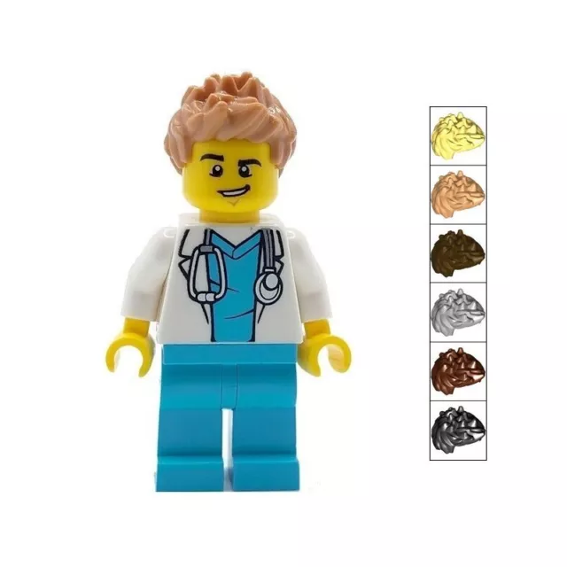 LEGO® Hospital Junior Doctor Nurse Paramedic Surgeon Medic Minifigure Gift 2