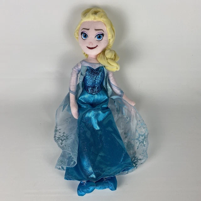 DISNEY FROZEN ELSA Plush Doll Stuffed Original Disney Store Toy Plush