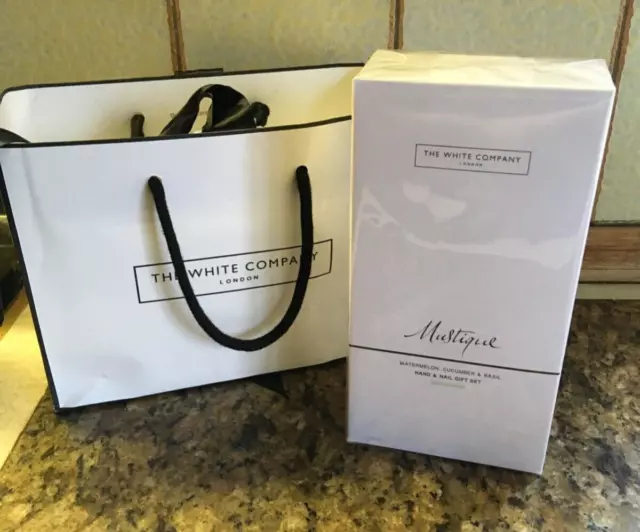 The White Company -  Mustique Hand And Nail Gift Set - 250ml - New and Sealed