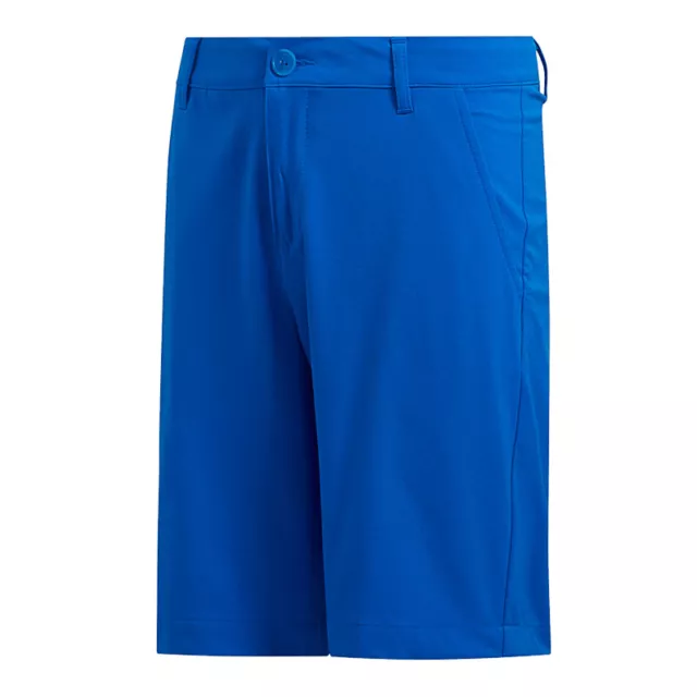 Pantalones cortos deportivos de golf Adidas Performance para niños niños lisos junior - azules