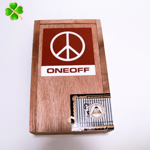 Illusione | One Off Corona Wood Cigar Box Empty - 6.25" x 4" x 1.75"