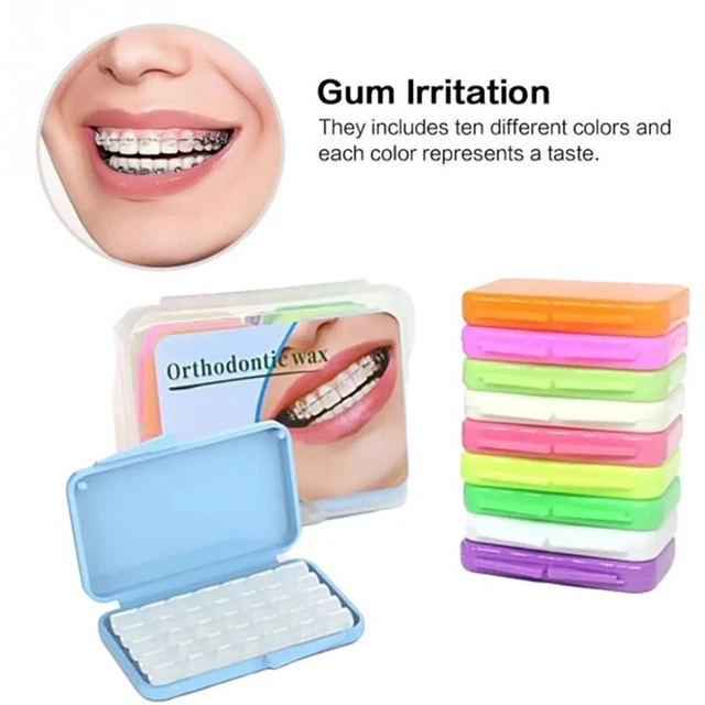 Wearer Aligners Patients Orthodontic Wax Oral Wax Wax Strips Braces Gum Care