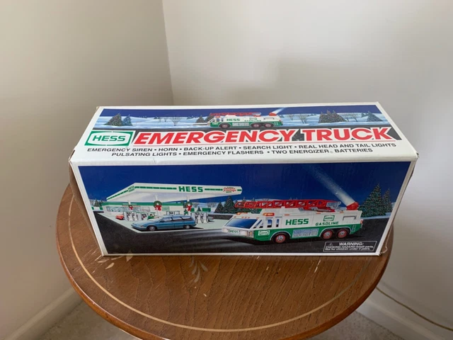 Hess 1996 Emergency Truck  New in Box