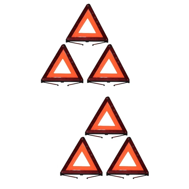 6 Pcs Route Saction De Sactionnement Avertisse