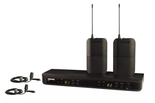 BLX188/CVL Dual Channel Lavalier Wireless System (H10 Band)