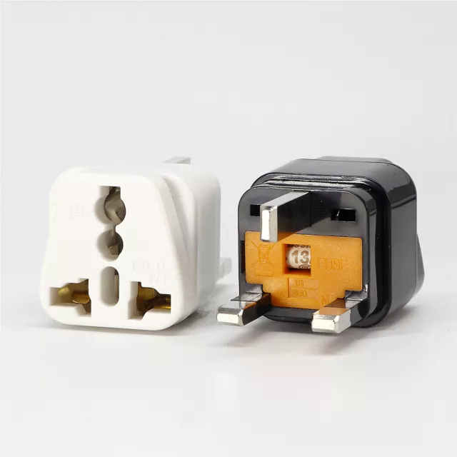 Universal EU US AU to UK AC Power Travel Charger Socket Plug Adapter Converter