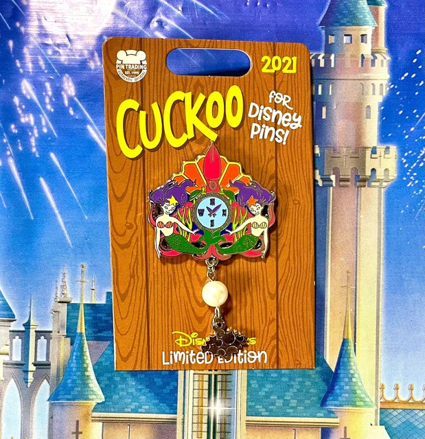 DISNEY 2021 LITTLE Mermaid Submarine Voyage Clock Cuckoo for Disney