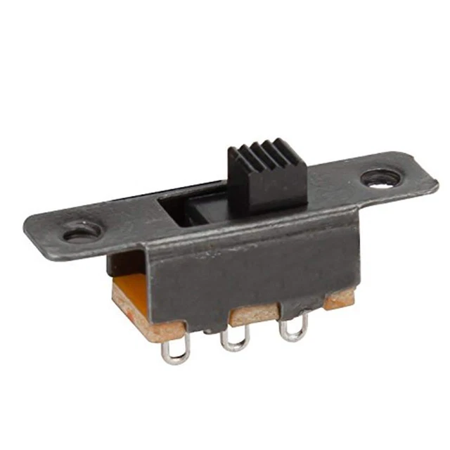 Slide Switch Panel Mount 3 Solder Pin ON/Off 2 Position 50Pcs