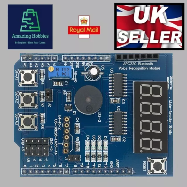 Multifunctional expansion board kit based learning UNO R3 mega 2560 Shield (E18)