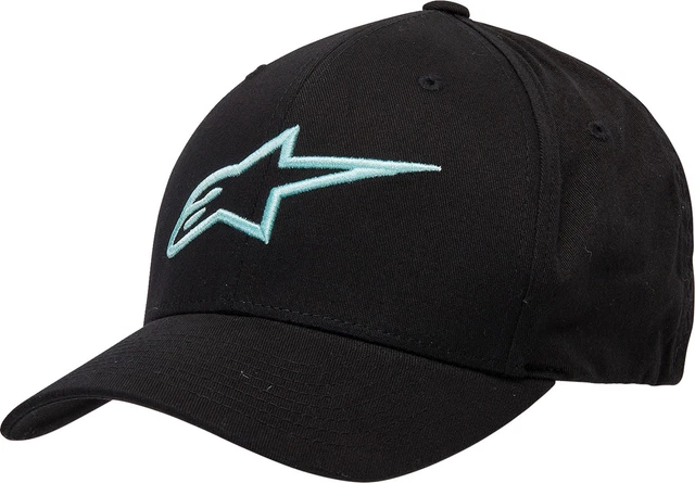 Alpinestars Ageless Curve Flexfit Hat Black/Aqua
