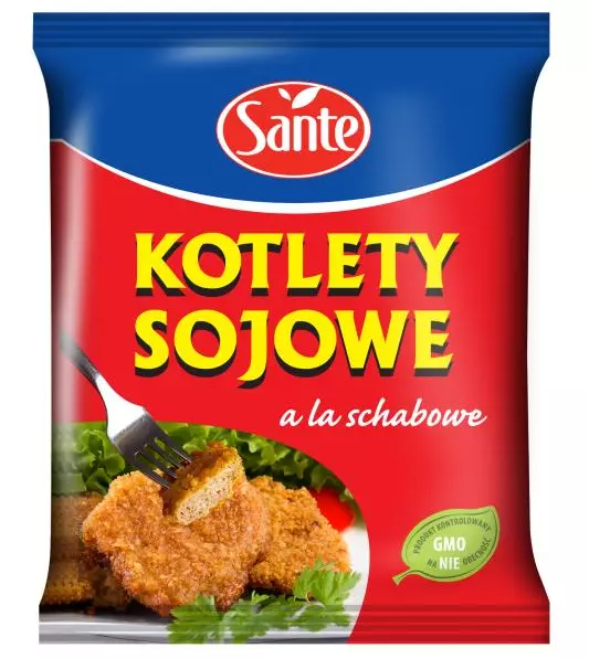 Sante Kotlety Sojowe A'la Schabowe 100G-Soy Cutlets A'la Pork Chops