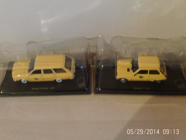 Station Shell Vintage Avec 2 Voitures Miniatures Et Personnages, 1/43, TBE, Fabrication Française