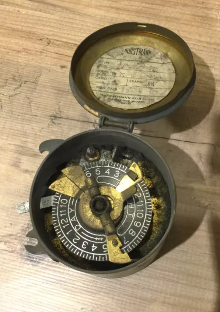 Vintage Newbridge Horstmann Gear Co. Gas Street Light Clockwork Timer