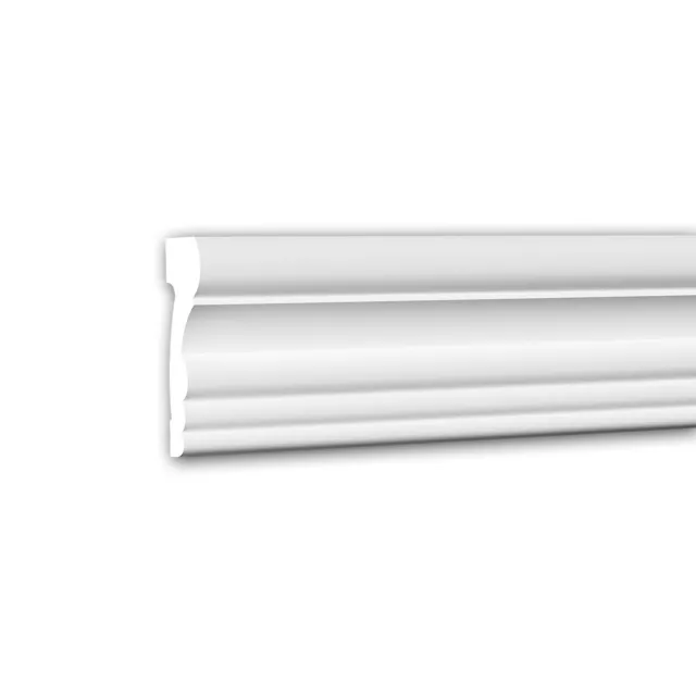 PROFHOME 151354F barra flexible de pared y friso barra de estuco barra decorativa 2 m