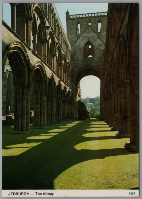 The Abbey , Jedburgh Roxburghshire , Scotland Postcard