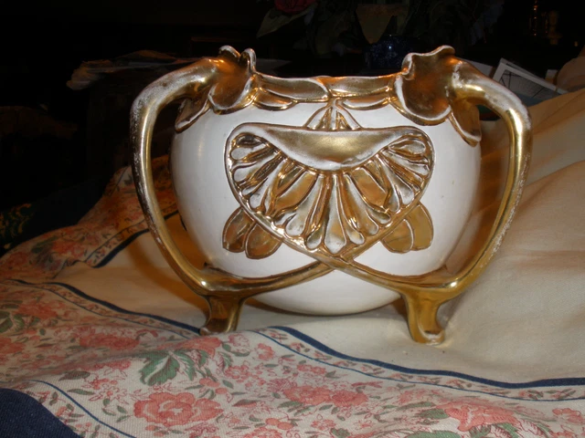 Art Nouveau Jardinere BY  JULIUS DRESSLER (JBD) BIELA, BOHEMIA/CZECH -Larger siz