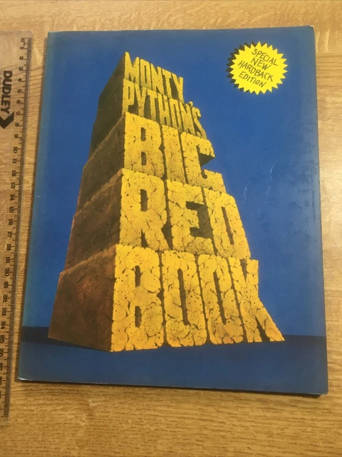 MONTY PYTHON VINTAGE Original Big Red Book 1972 Special Hard Edition ...