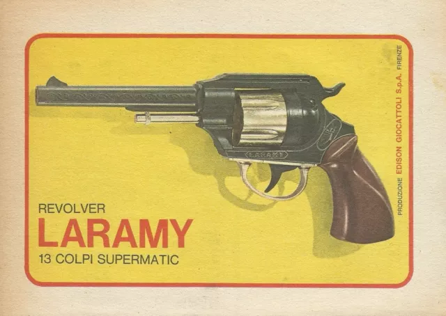 X4705 Revolver Lafrance - Edison Toys - Advertising 1975