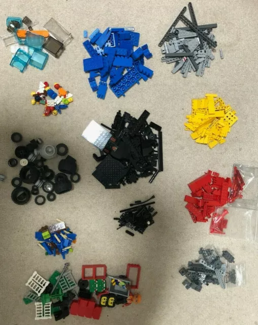 LEGO® 1kg Genuine Lego Bundle Mixed Bricks Base Parts Pieces Tyres Unique JobLot