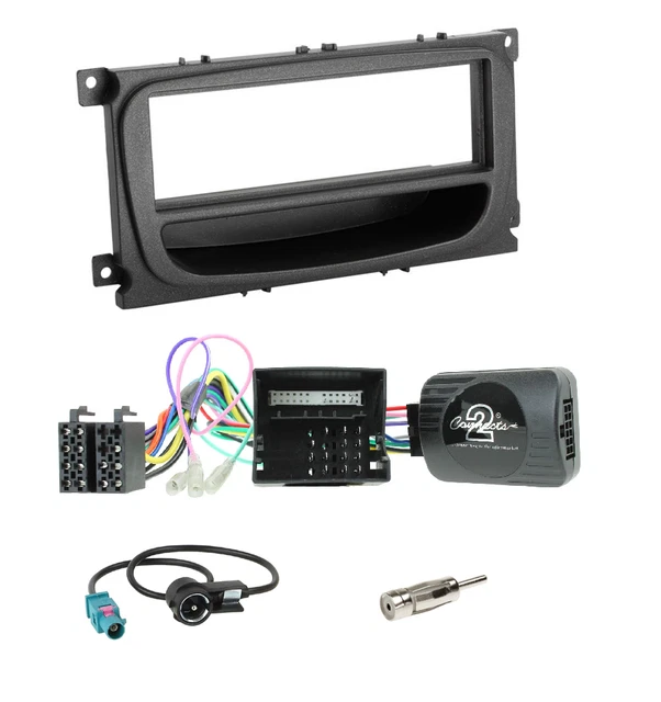 CACHE RADIO + compartiment + adaptateur multilead CAN-BUS LFB pour Ford ...