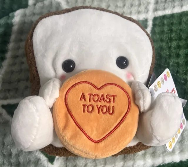 A toast to you swizzels love hearts novelty gift soft toy