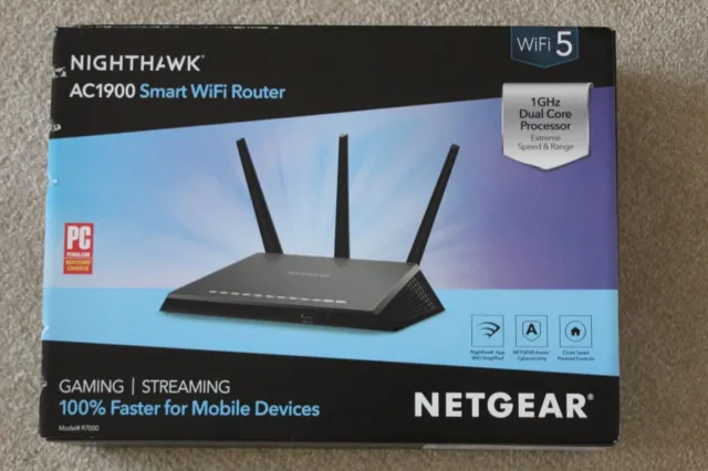Netgear Nighthawk Ac1900 Smart Wifi Router New Unused