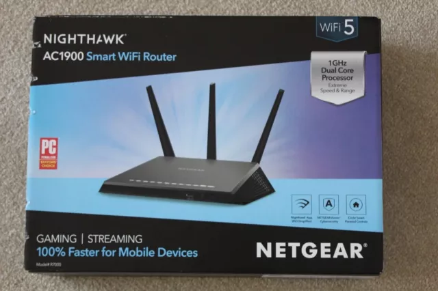 Netgear Nighthawk Ac1900 Smart Wifi Router New Unused