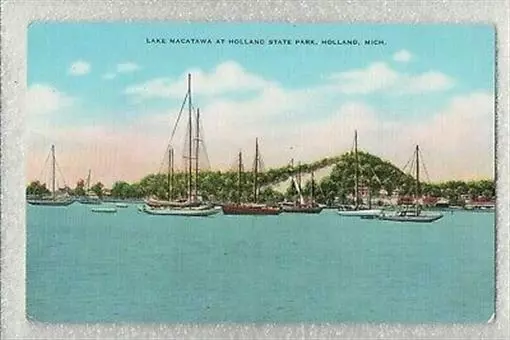 Lake Macatawa-Holland State Park-Holland MI-neat Lake Michigan-Dutch Country