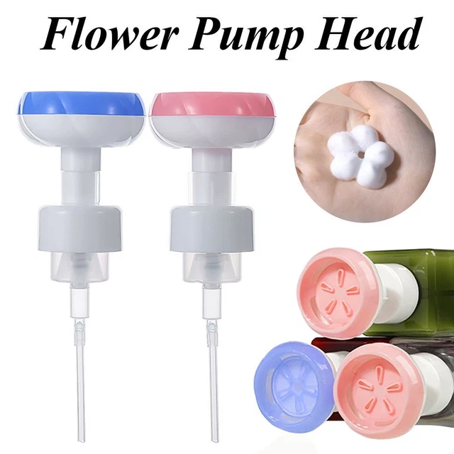 de savon liquide Forme florale Bouche du flacon Pompe à mousse Type de presse