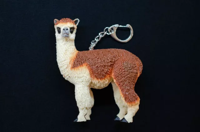 Alpaca Alpacca Keychain Miniblings Charm Lama Wool South America Camel 3