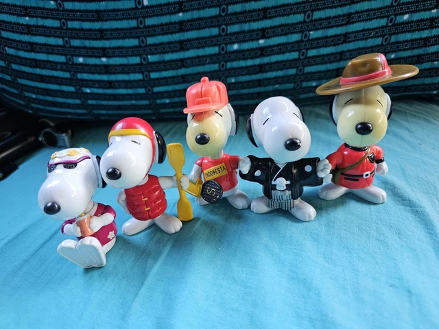 FIGURINE SNOOPY MAC Do Lot De 5 EUR 22,00 - FR