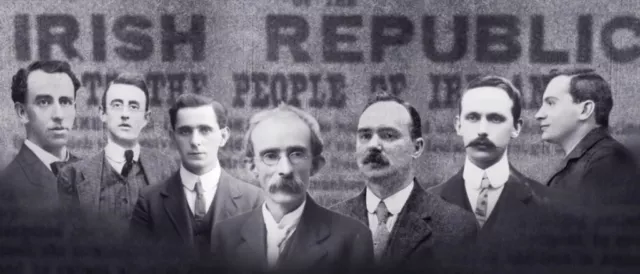 1916 Signatories Framed Portrait Picture - Irish Republican Easter Rising 1916